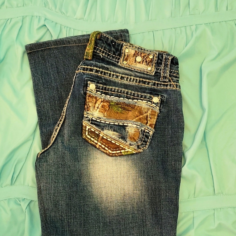 Grace in LA Camo jeans